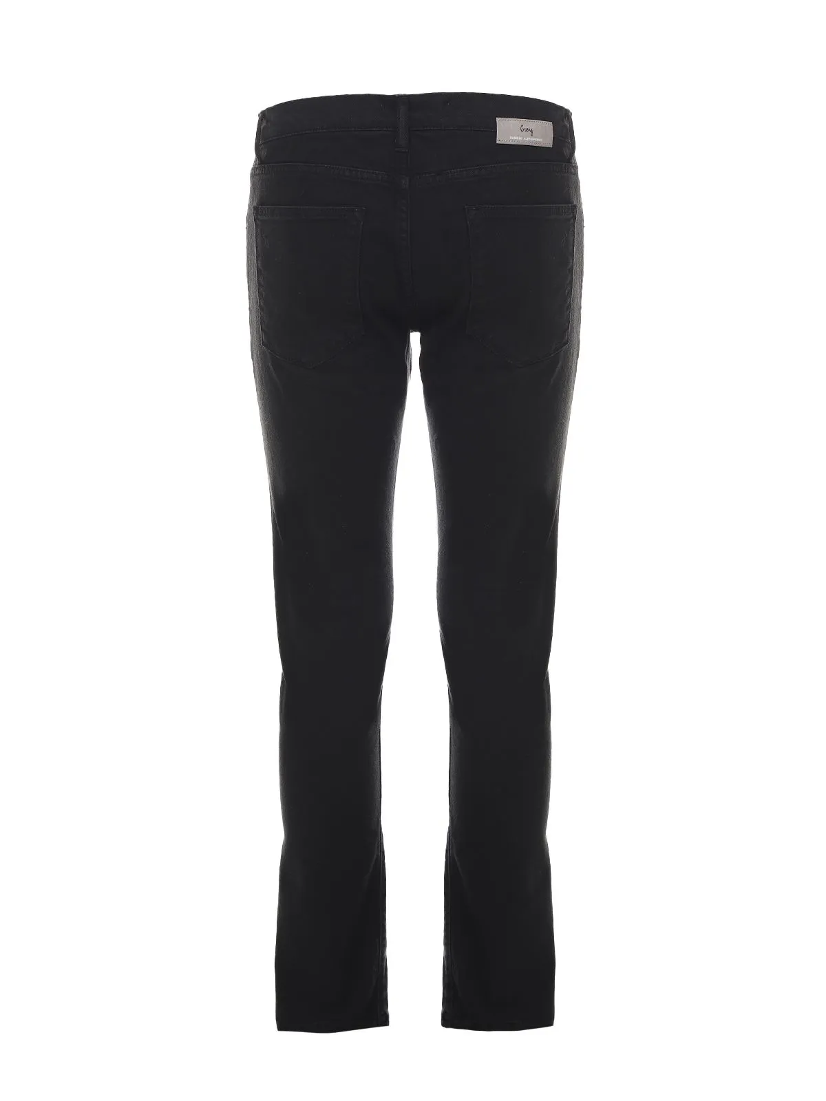 JEANS IN COTONE NERO