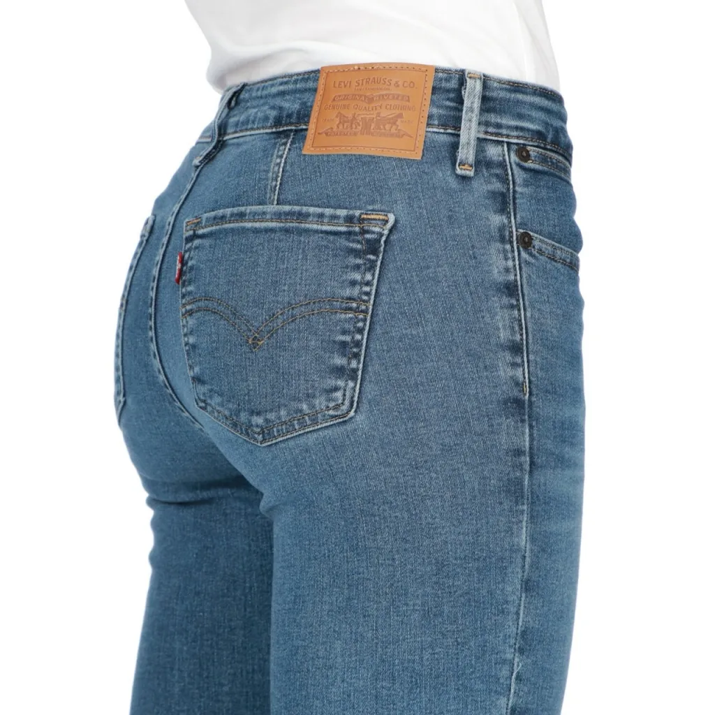 Jeans Levis Donna 712 Slim Welt Pocket L 30 0003 BLUE WAVE