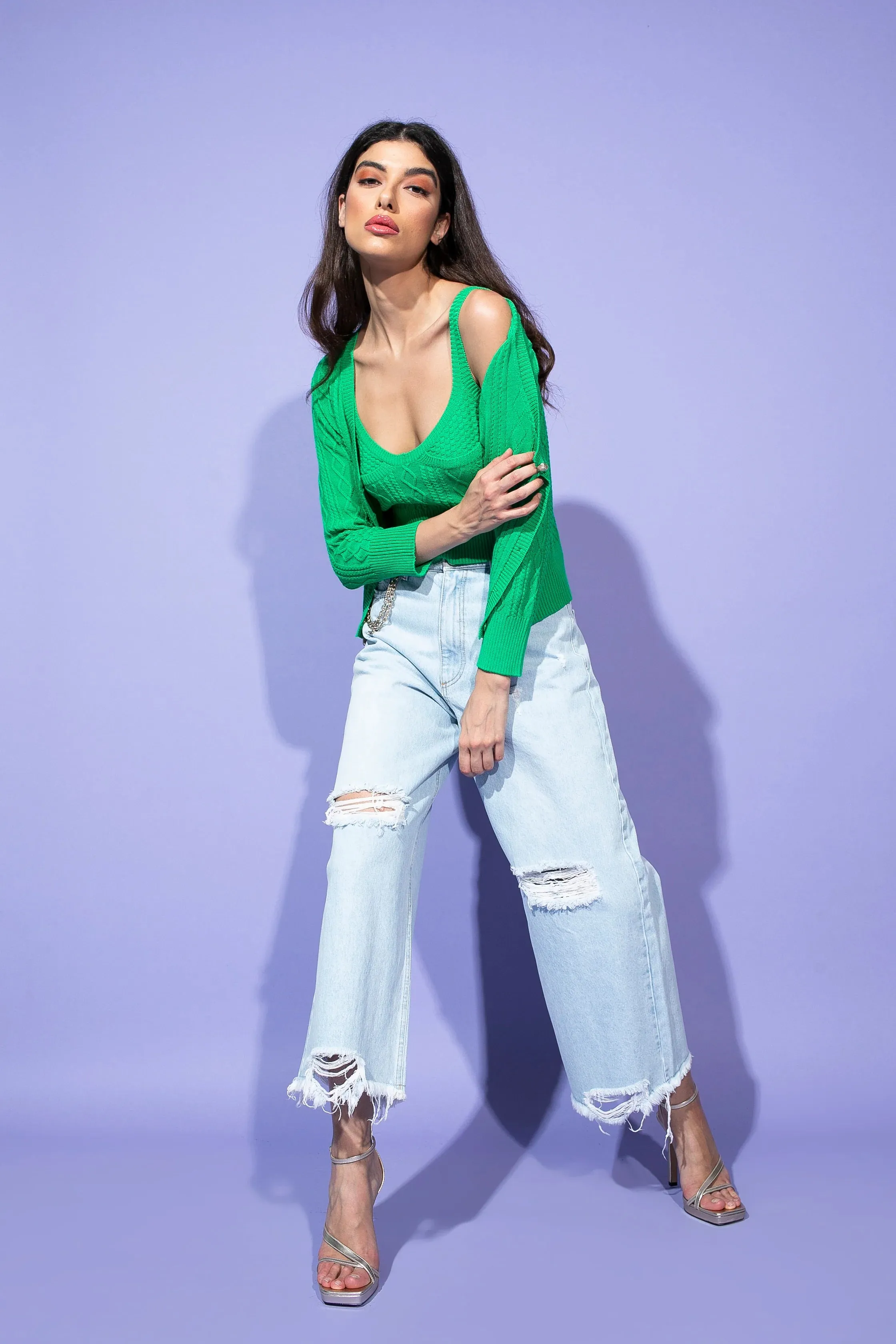 Jeans strappati Punani Relish RDP2307033033