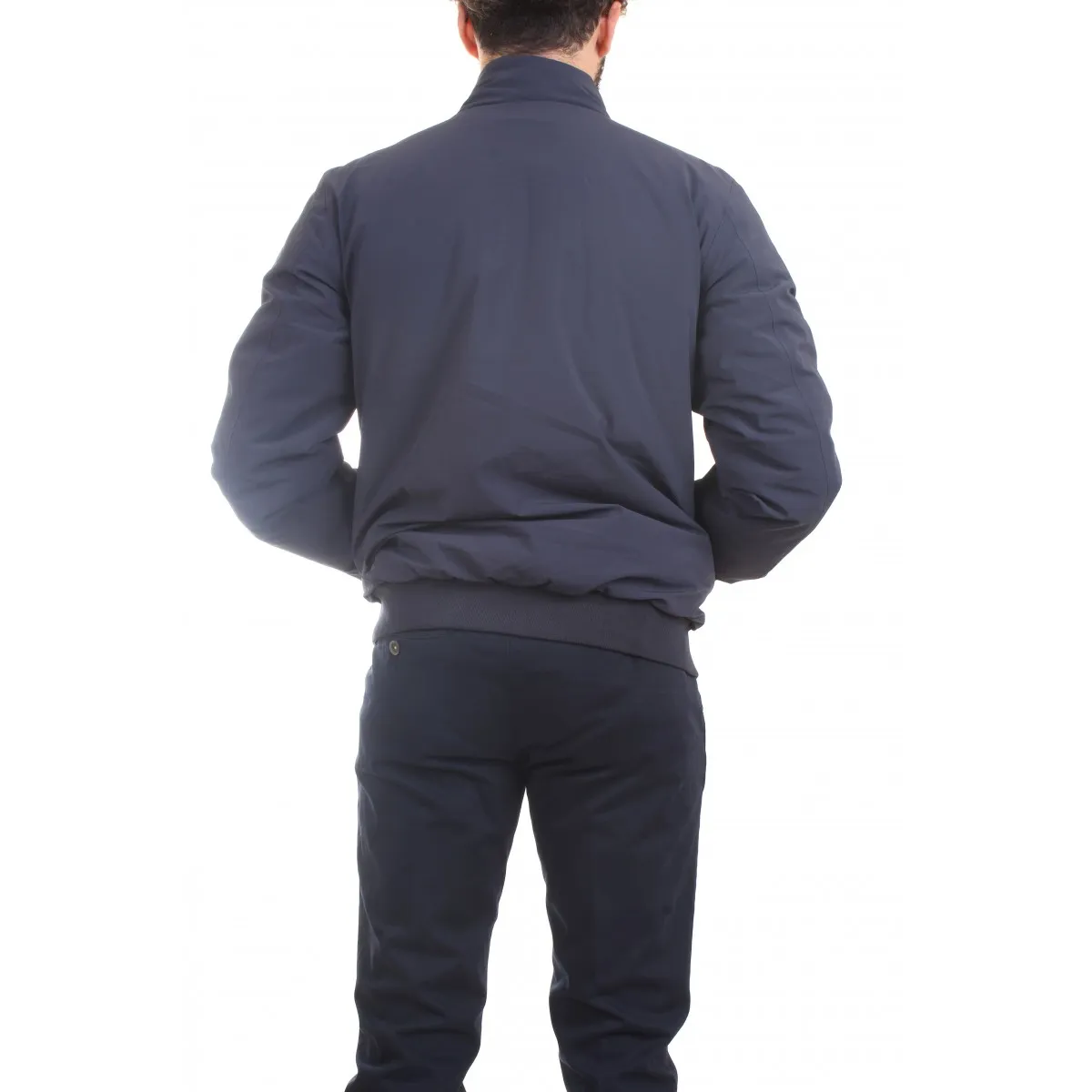 K-Way Piumino Uomo Blu-Beige