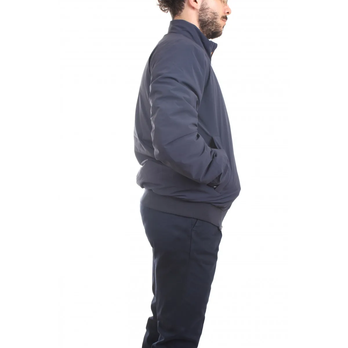 K-Way Piumino Uomo Blu-Beige