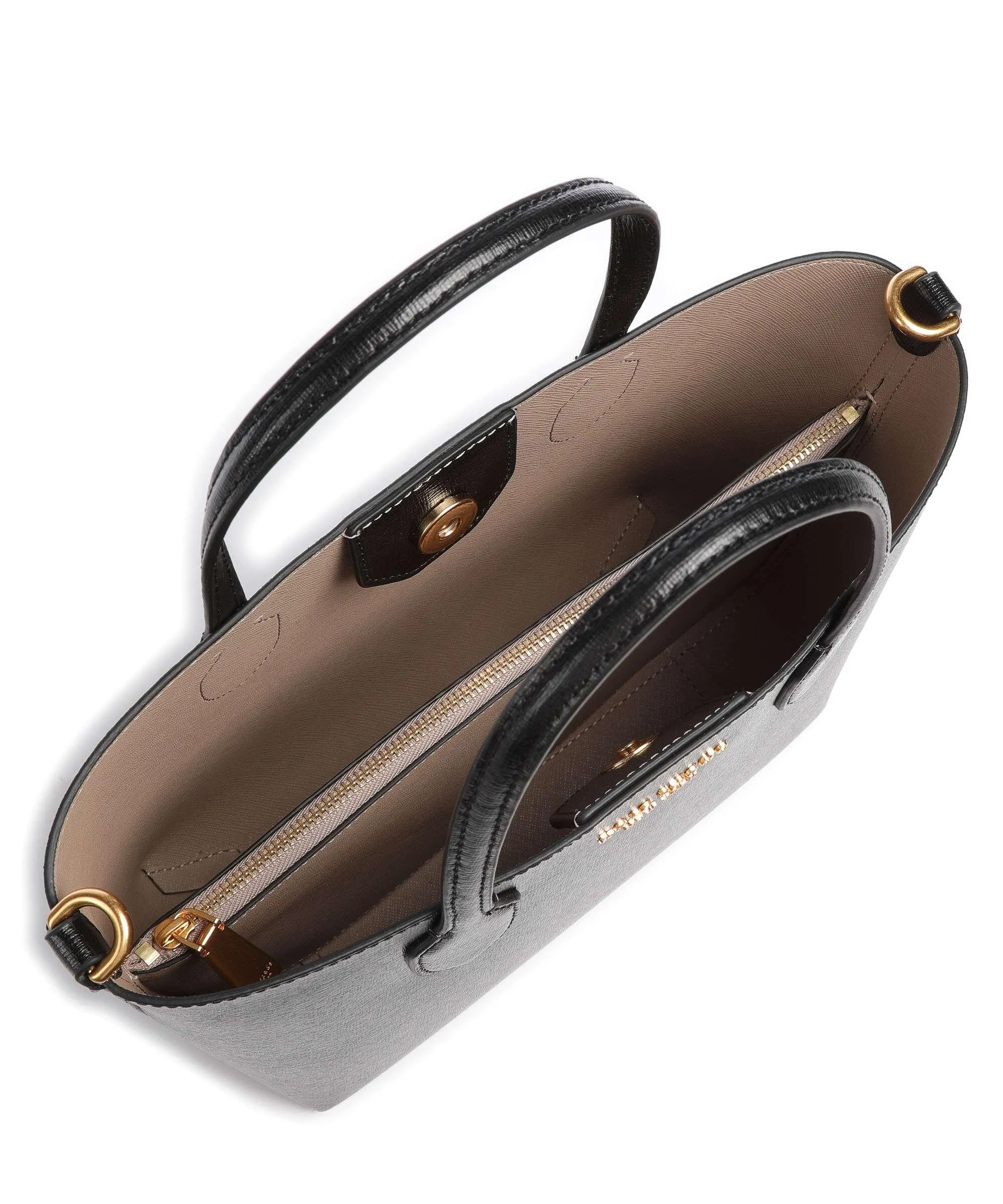  Kate Spade New York Bleecker Borsa a mano saffiano leather nero  