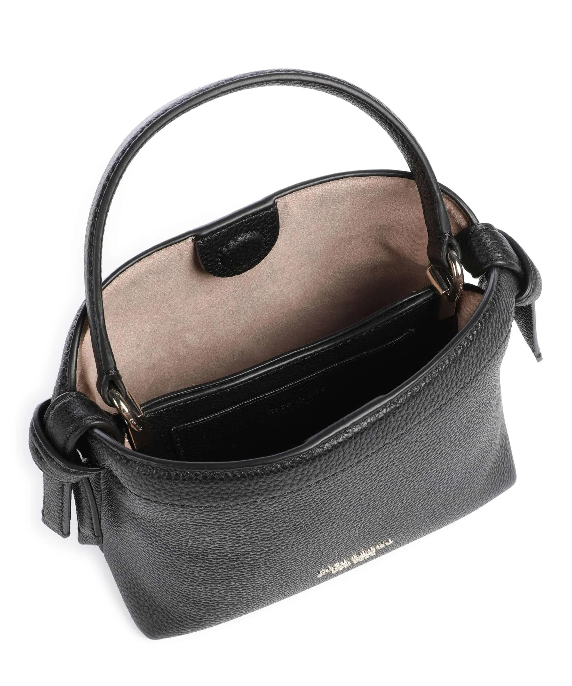  Kate Spade New York Knott Borsa a tracolla pelle granulata nero  