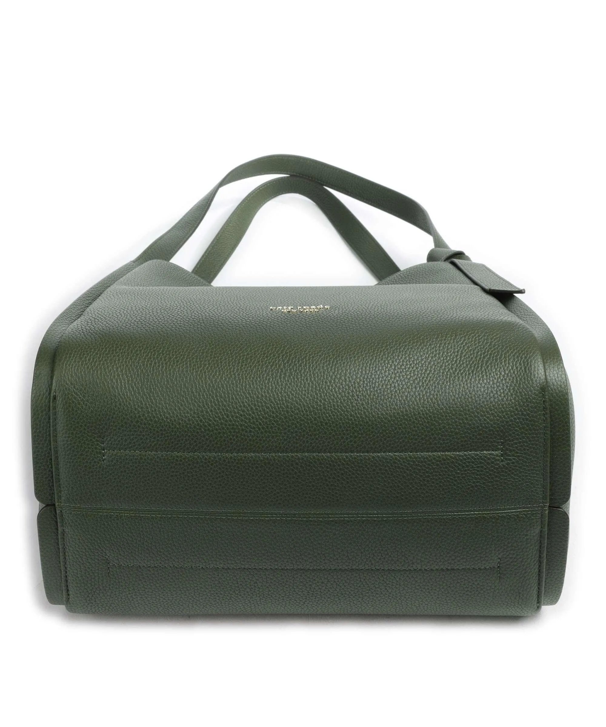  Kate Spade New York Knott Borsa hobo pelle di vacchetta grana verde scuro  