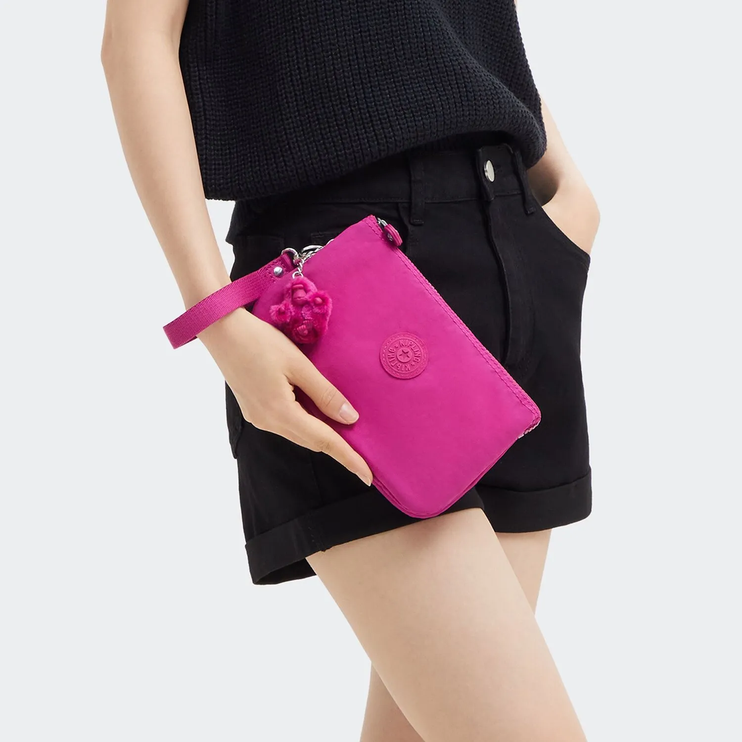 Kipling Crativity XL borsa da polso 21,5 cm