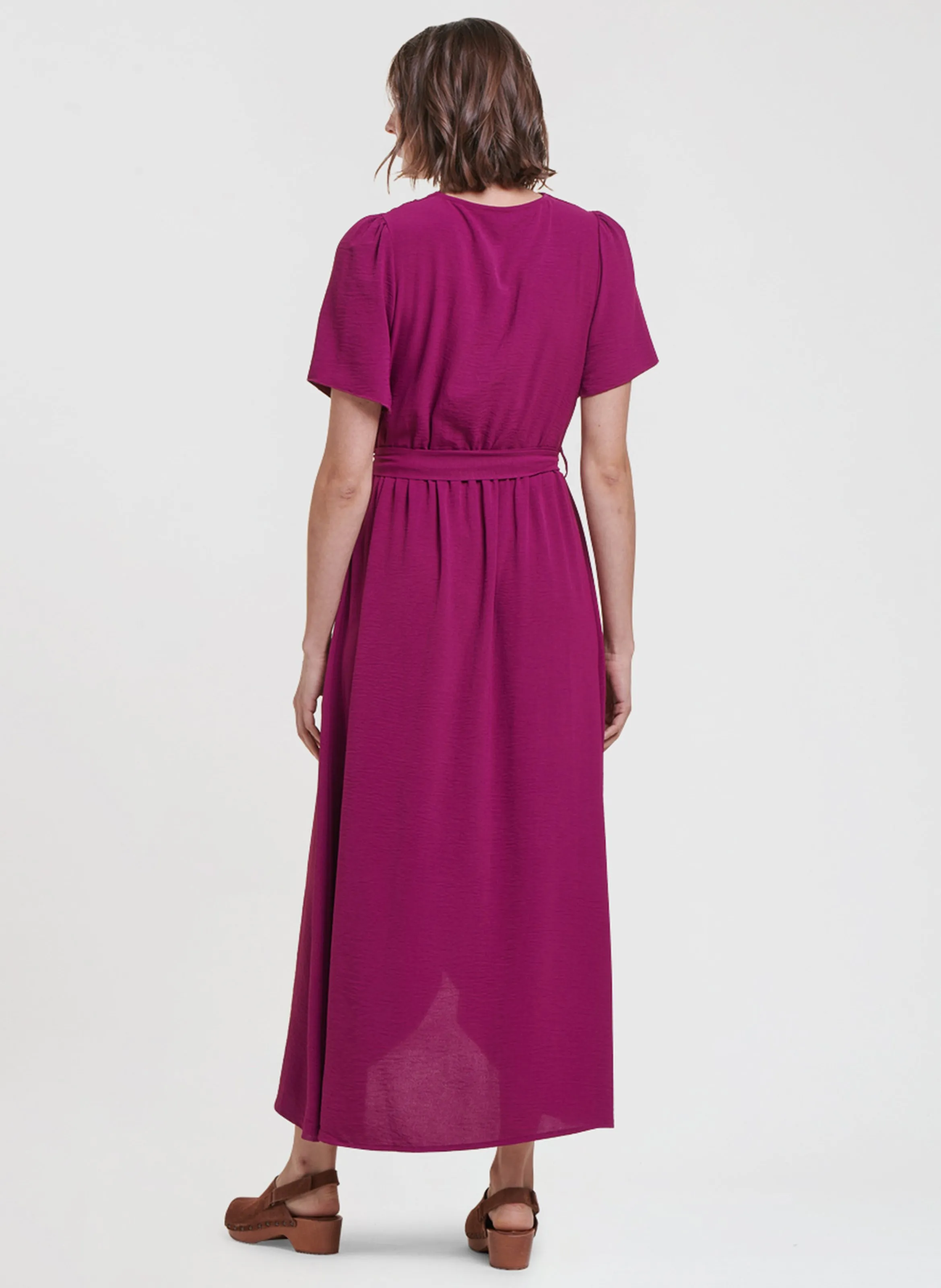  LA FEE MARABOUTEE   Abito lungo con scollo a V | Viola