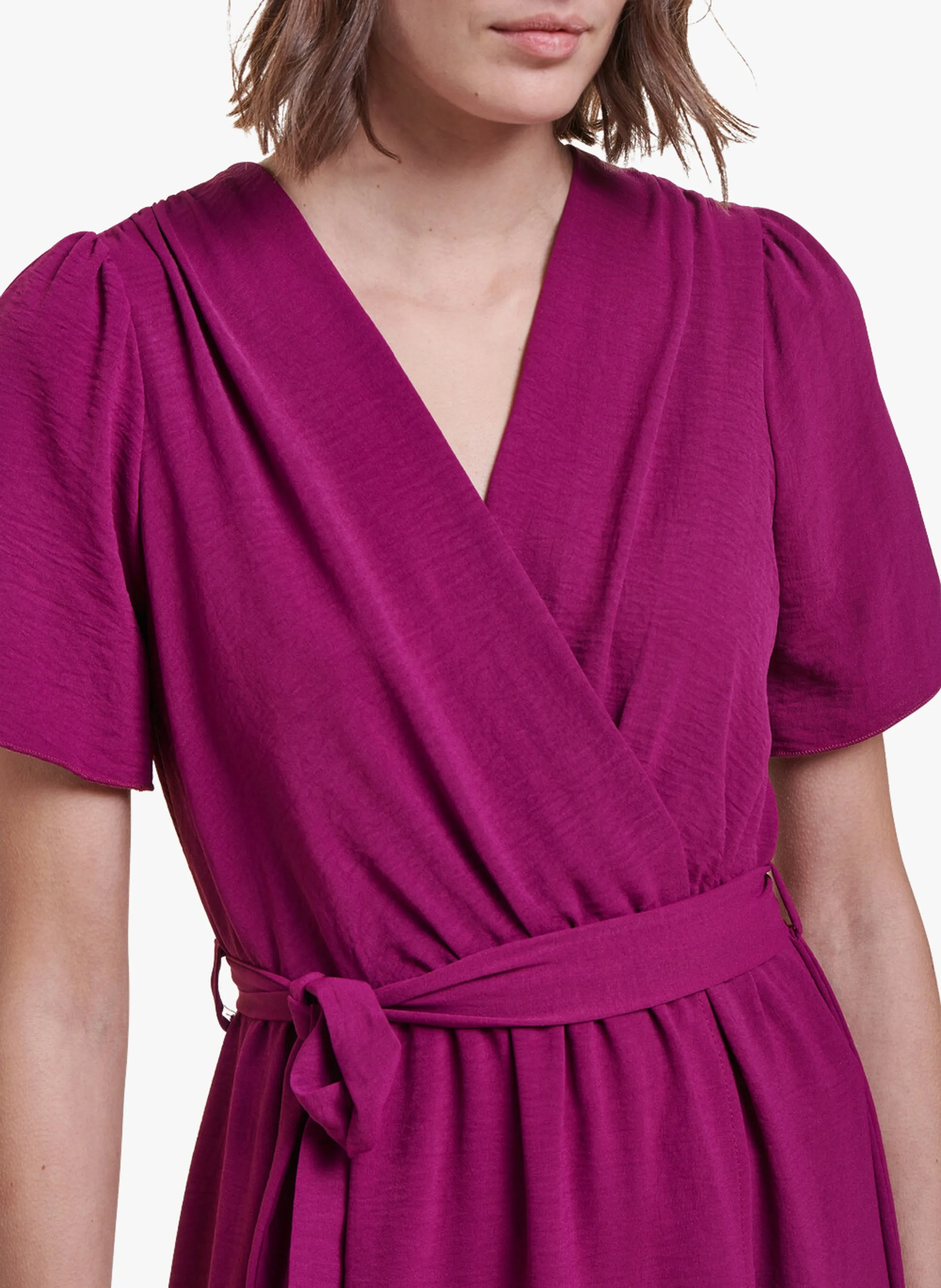  LA FEE MARABOUTEE   Abito lungo con scollo a V | Viola