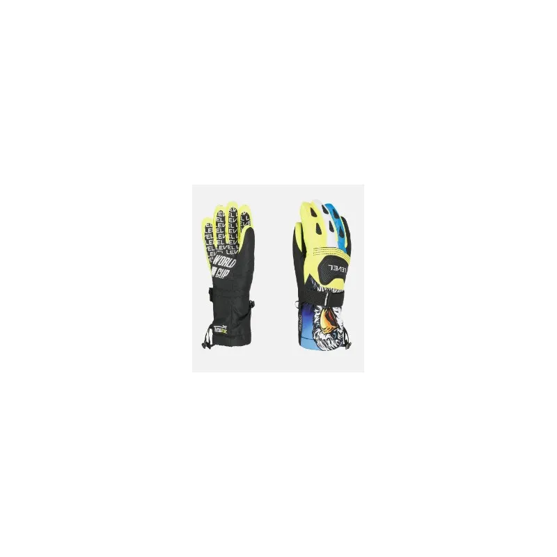 Level Glove Junior Goldeneagle Guanto Aquila Giallo/Nero Junior