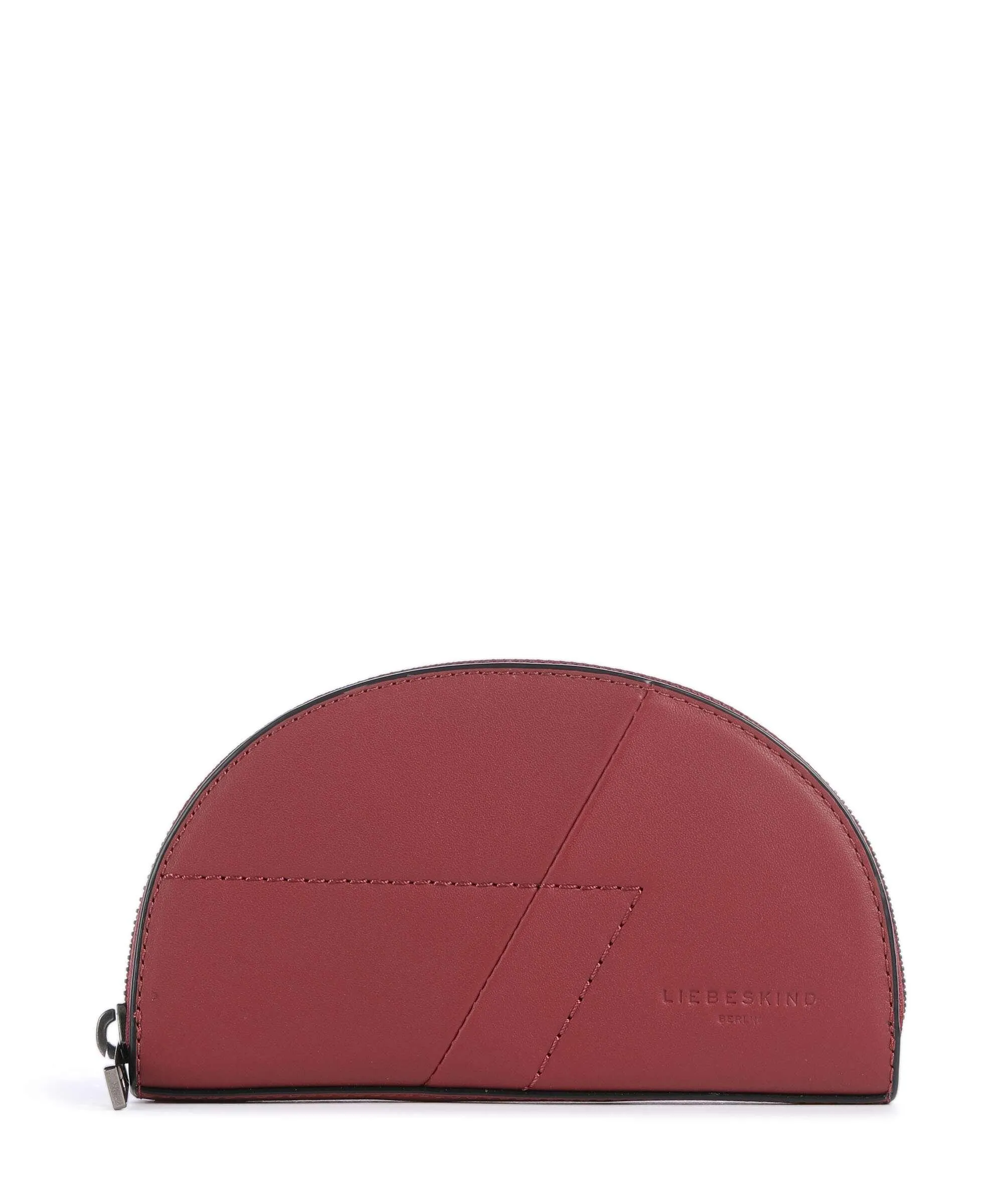  Liebeskind Edda Calf Optic M Portafoglio pelle di vitello nubuck rosso scuro  