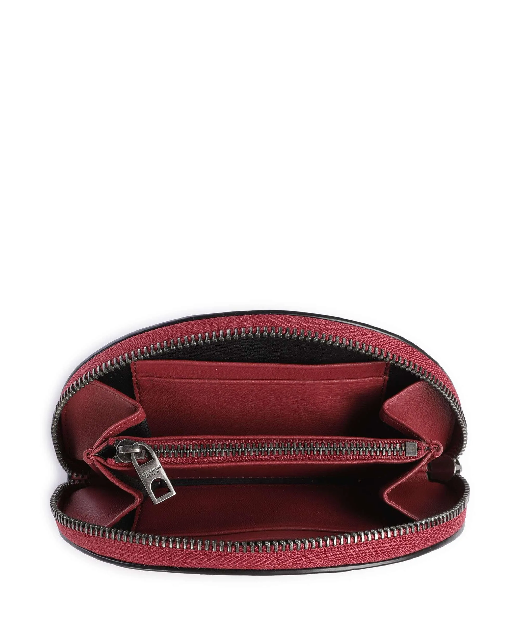  Liebeskind Edda Calf Optic M Portafoglio pelle di vitello nubuck rosso scuro  