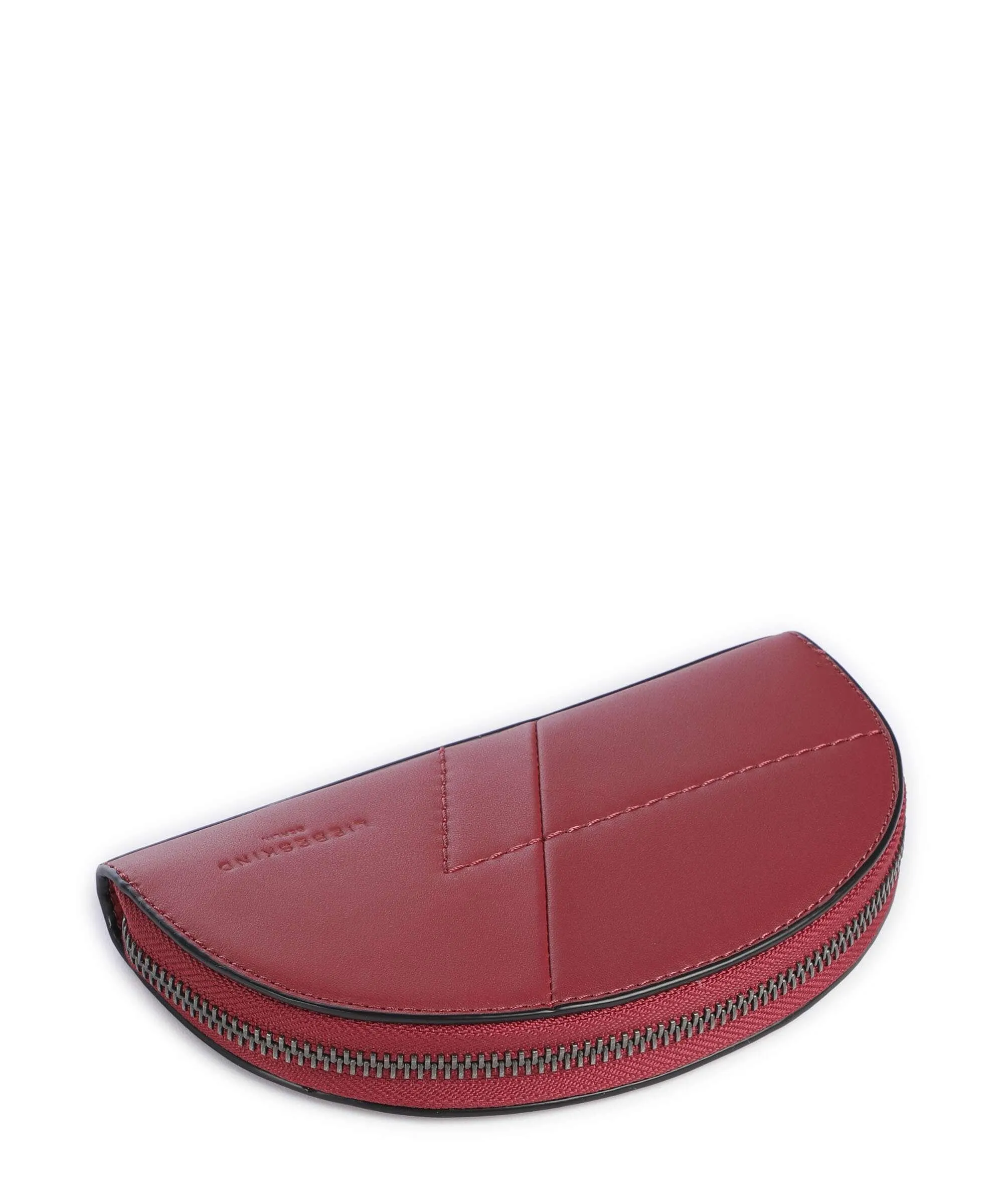  Liebeskind Edda Calf Optic M Portafoglio pelle di vitello nubuck rosso scuro  