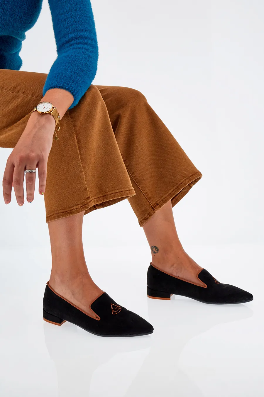 Loafer Slip On Pittarello Glam 6058 Nero