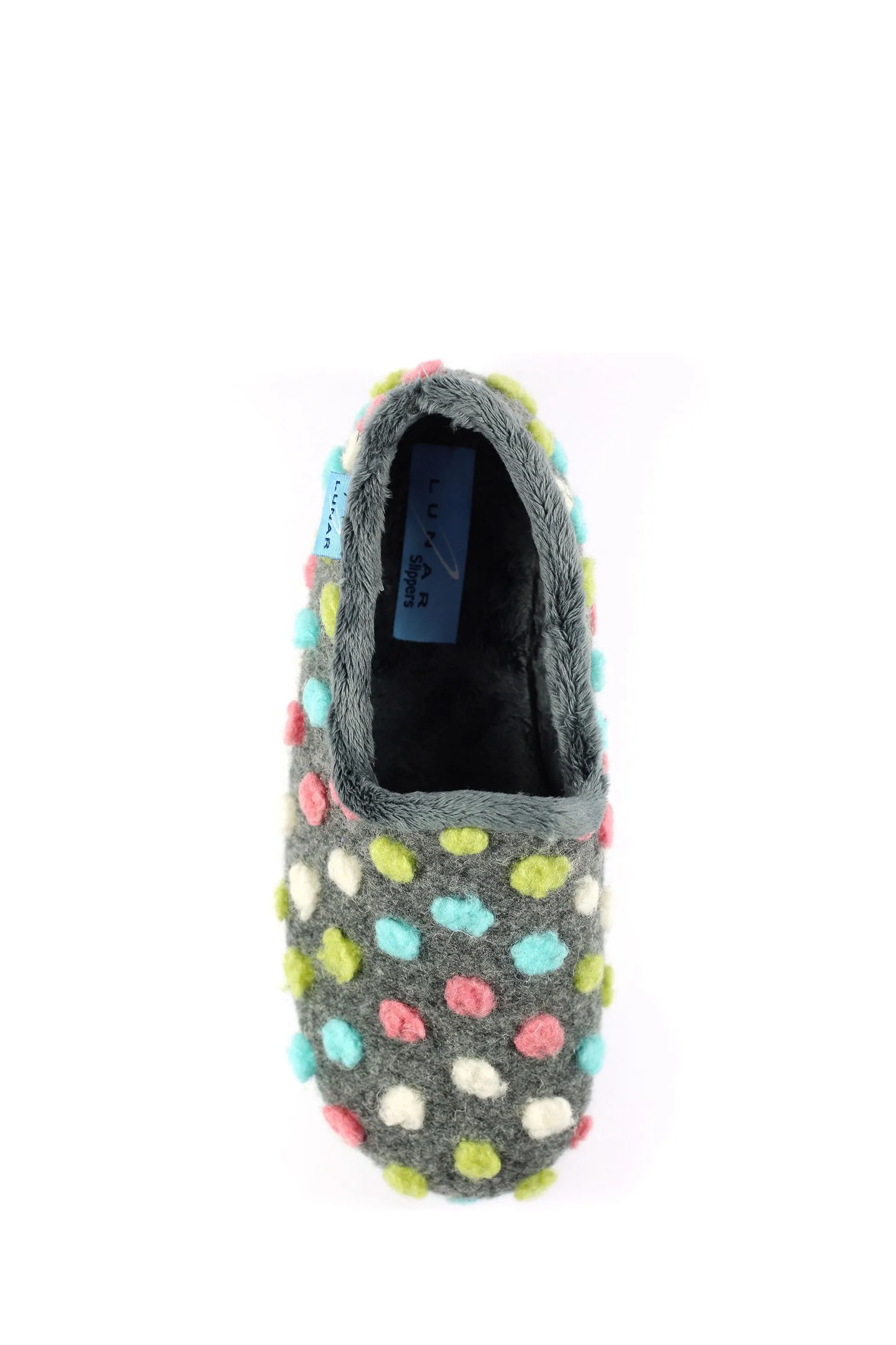 Lunar Helix with Multi Spots Slippers    