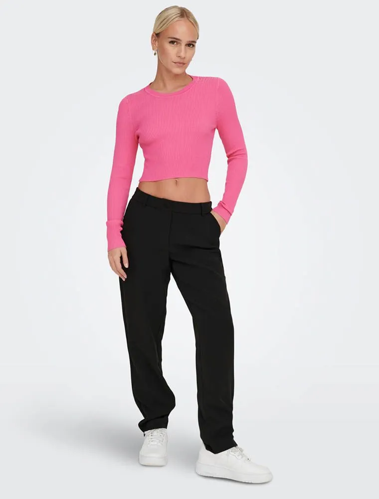 Maglia Manica Lunga Only - Rosa