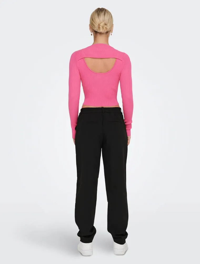 Maglia Manica Lunga Only - Rosa