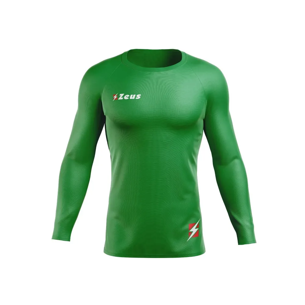 MAGLIA TERMICA FISIKO MANICA LUNGA VERDE ZEUS SPORT