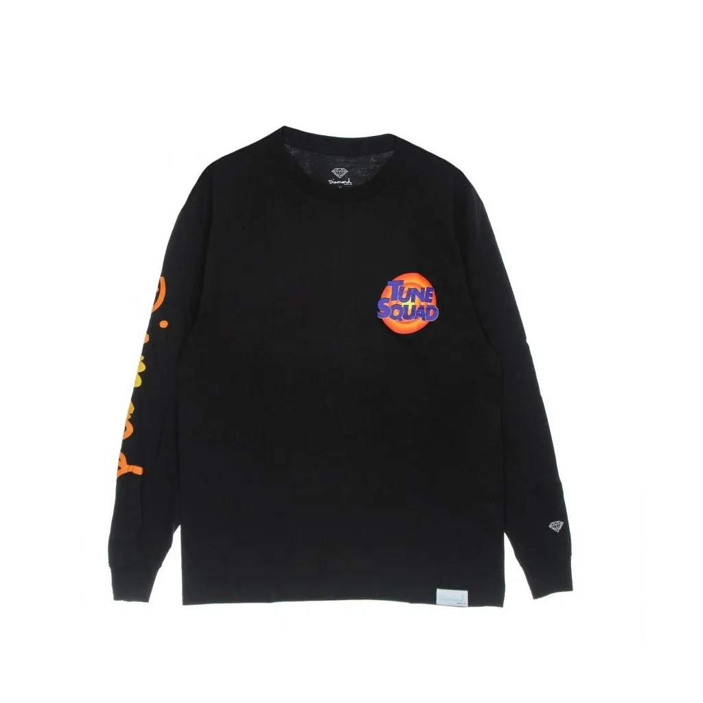 maglietta manica lunga uomo welcome to the jam l/s tee x space jam 2 BLACK