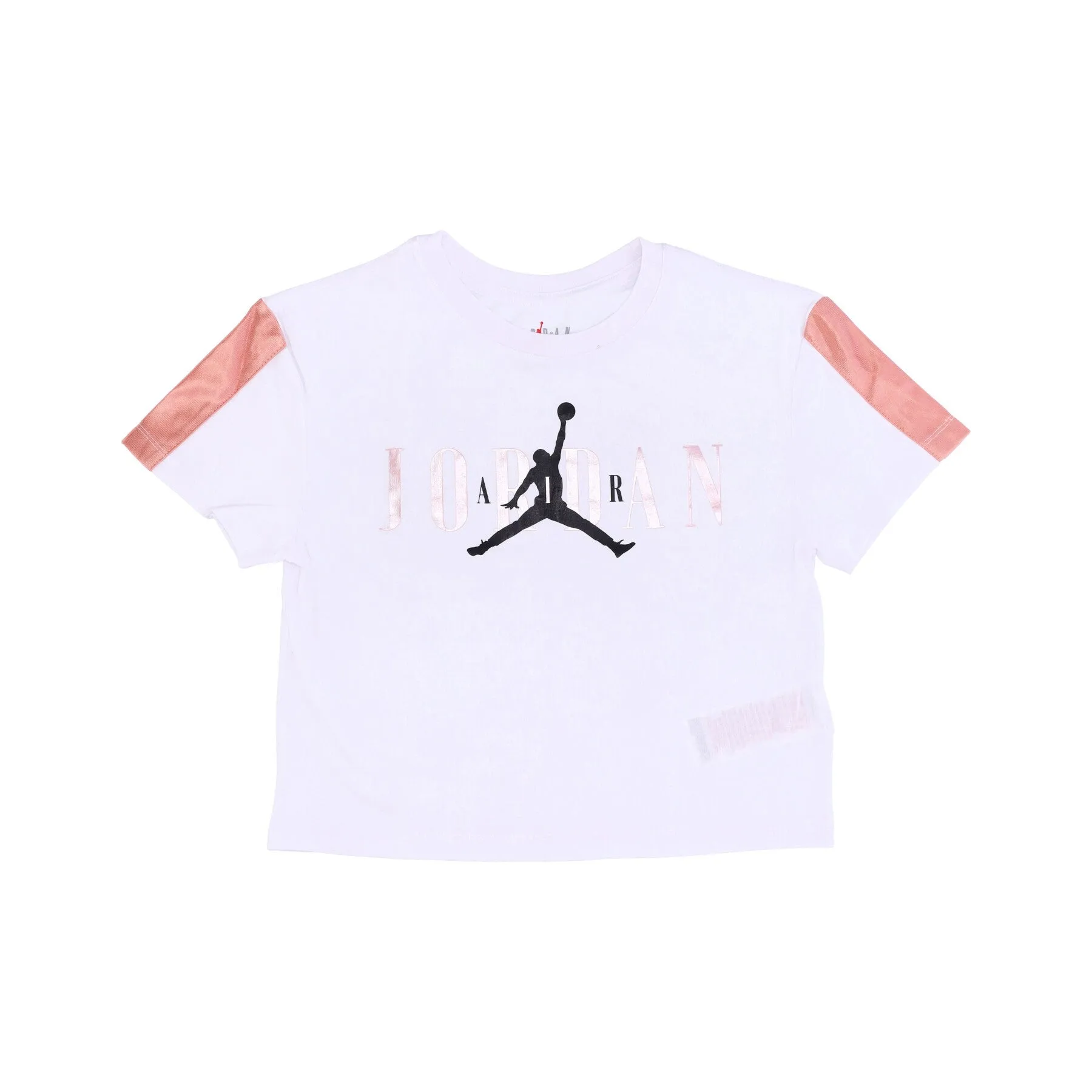 Maglietta Ragazza Pink Satin White