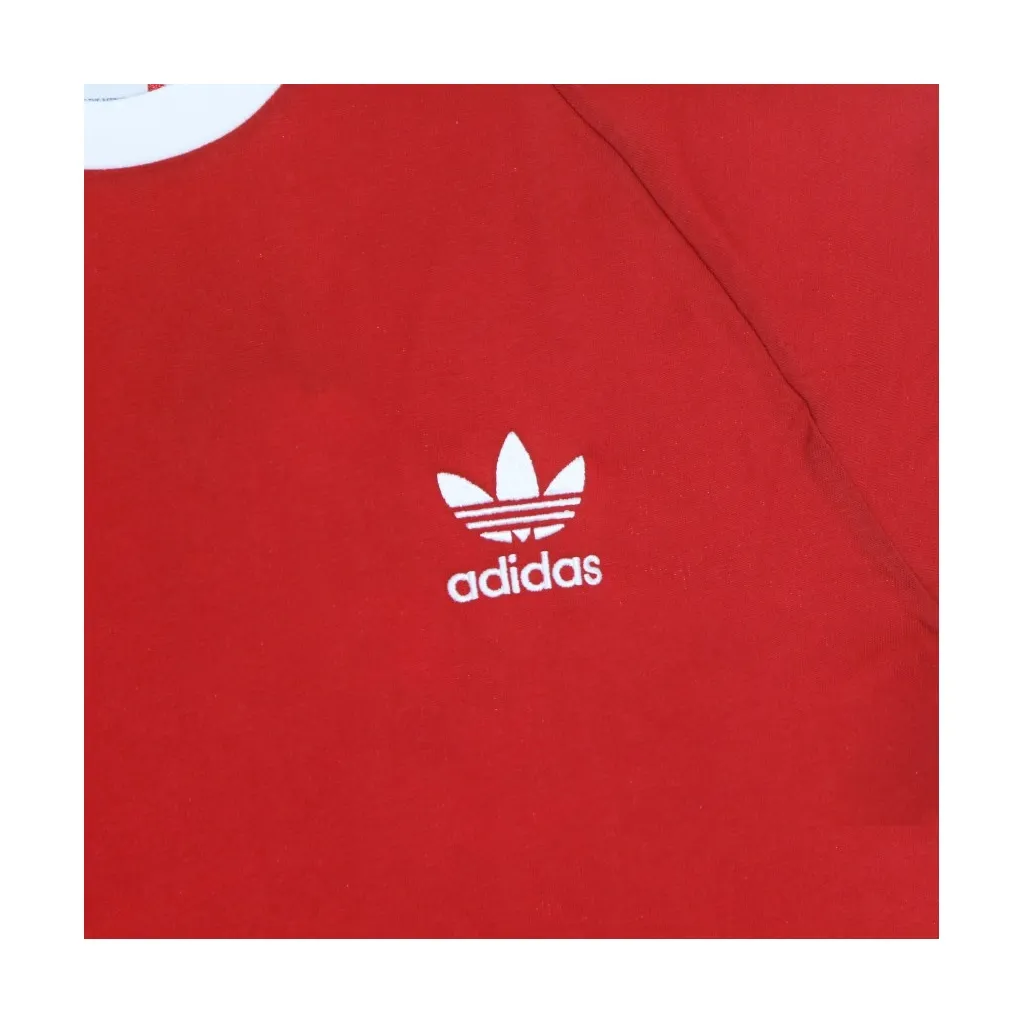 MAGLIETTA UOMO 3 STRIPES TEE SCARLET