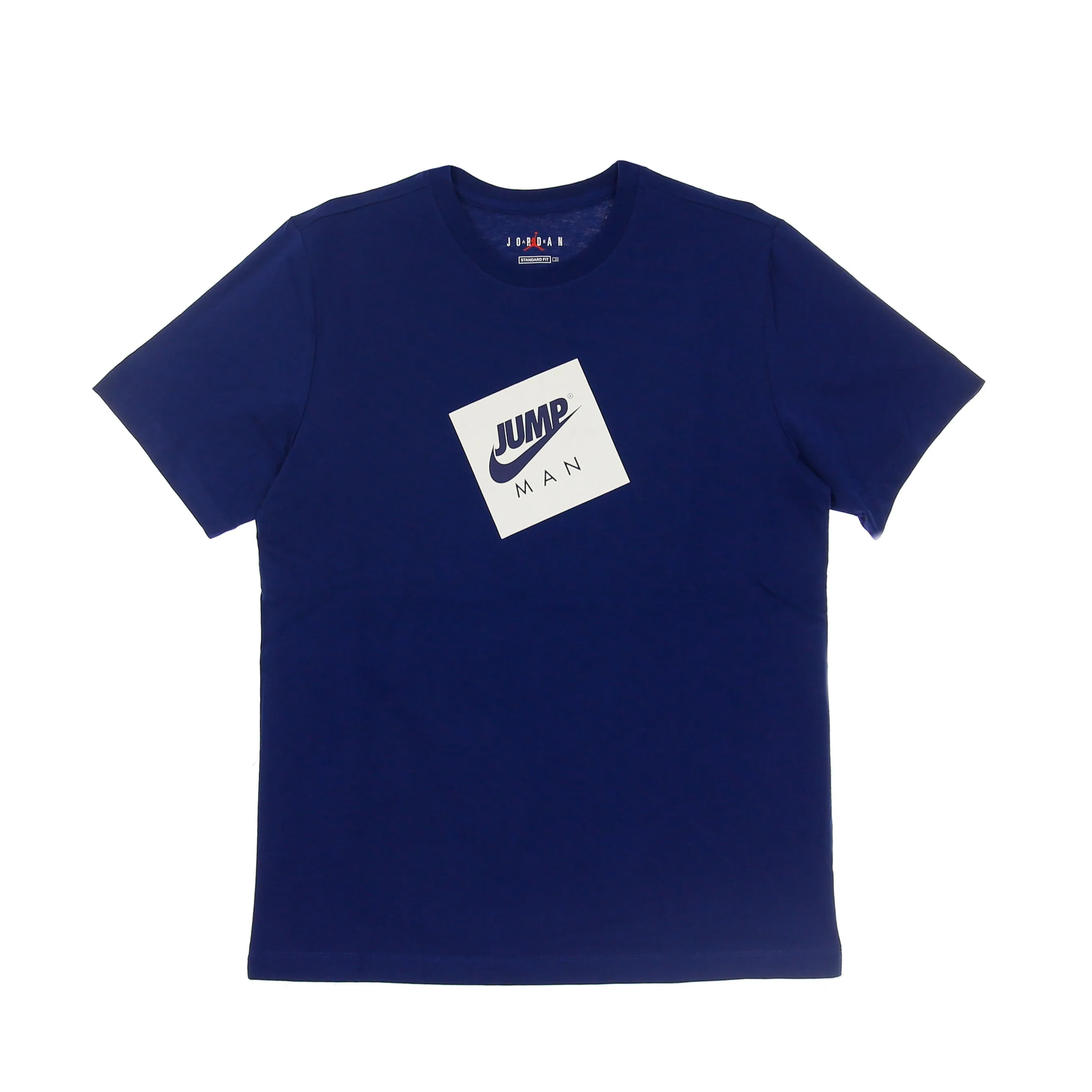 Maglietta Uomo Jumpman Box Tee Blue Void/white