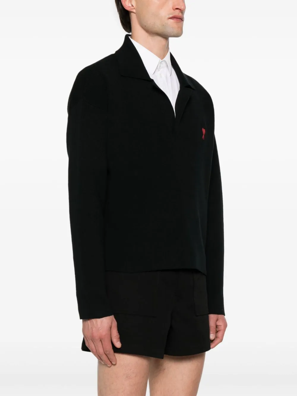 Maglione Ami-de-Coeur in nero - uomo