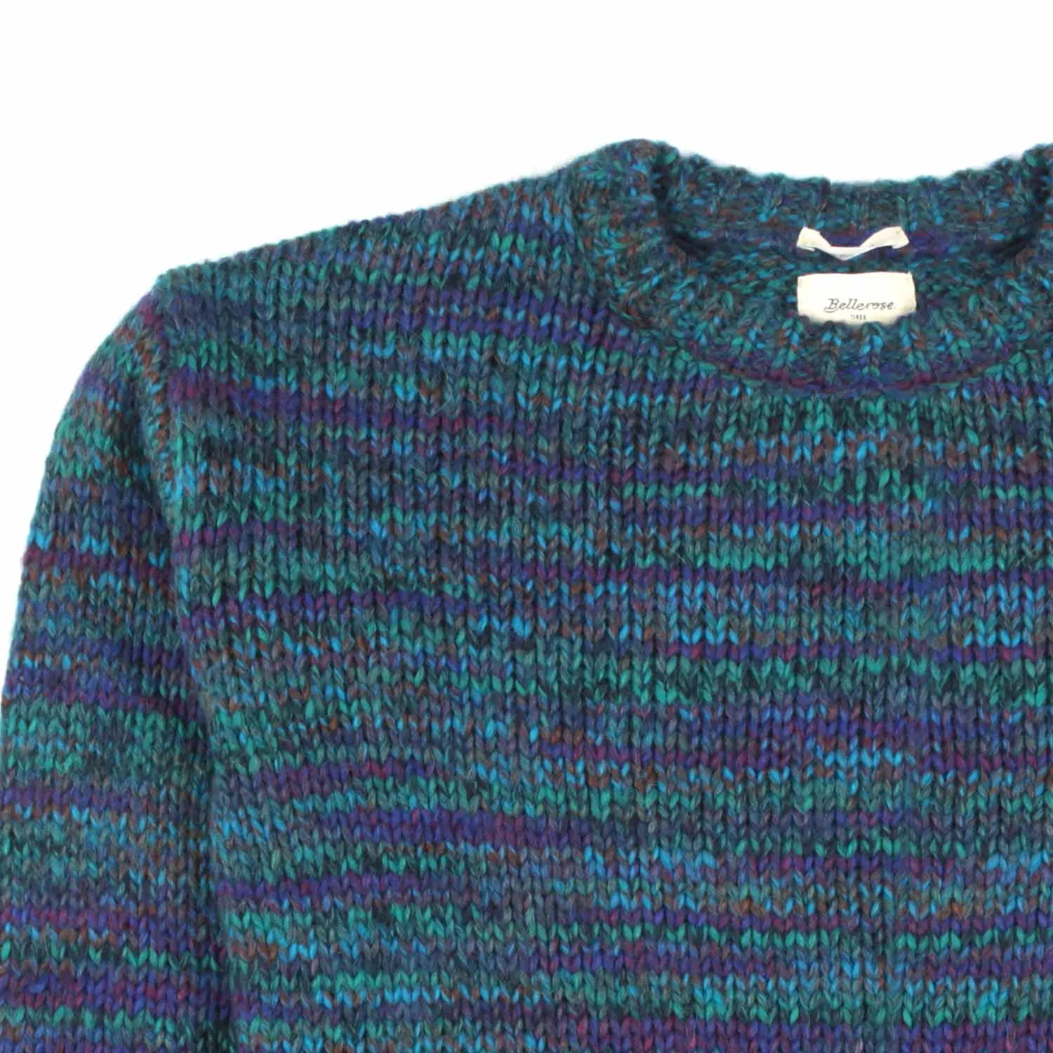 Maglione Aorim Blu Melange Bambino E Teen