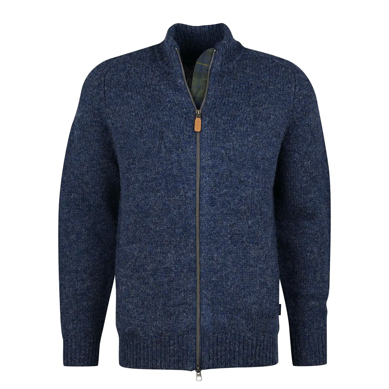 Maglione Barbour Calder Jumper Zip Blu Navy