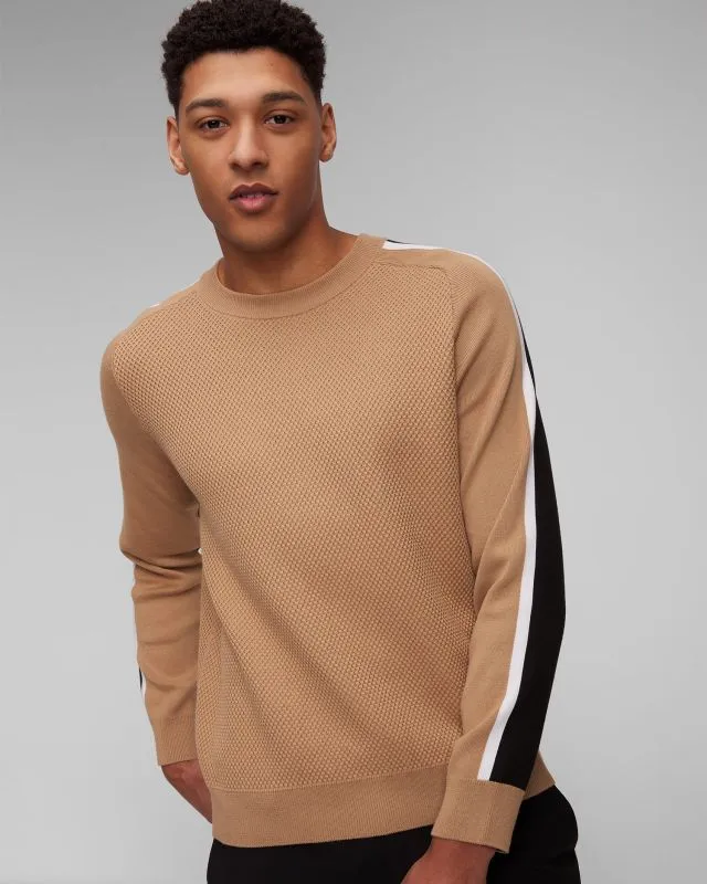 Maglione beige da uomo Hugo Boss Pontevico