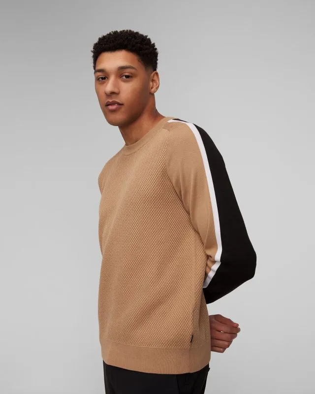 Maglione beige da uomo Hugo Boss Pontevico