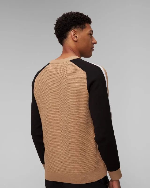 Maglione beige da uomo Hugo Boss Pontevico