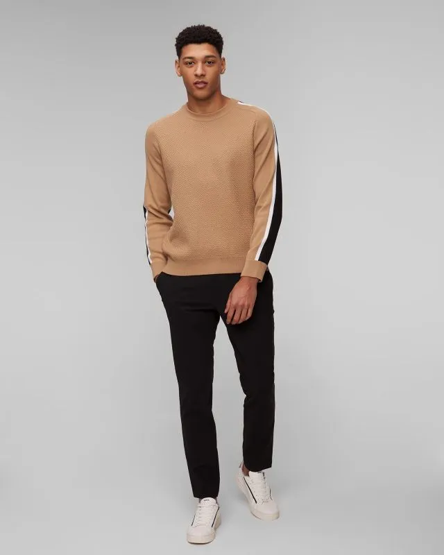 Maglione beige da uomo Hugo Boss Pontevico
