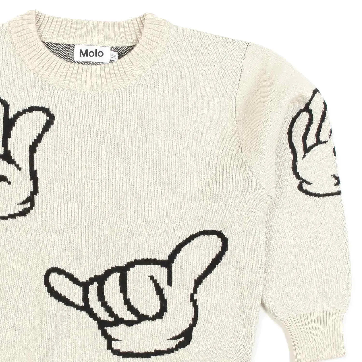 Maglione Bello Moon Bianco Bambino E Bambina