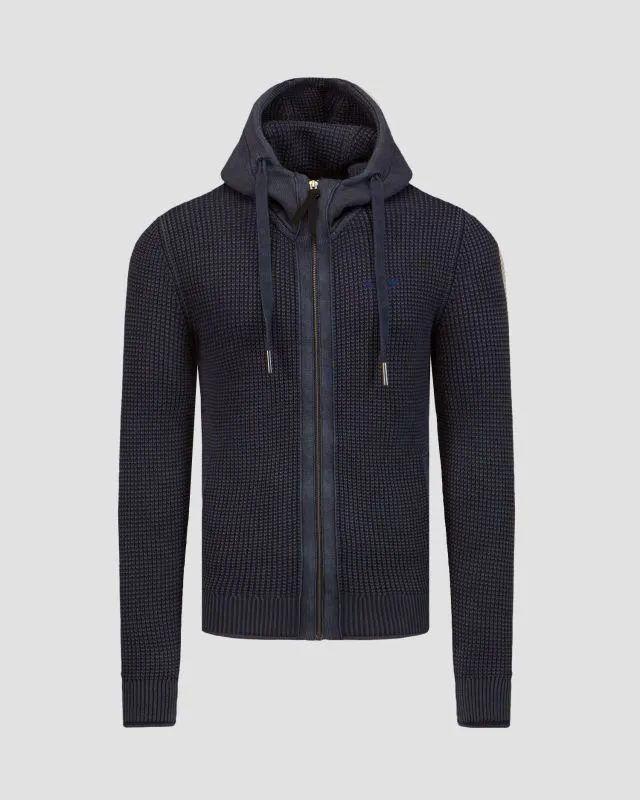 Maglione con cappuccio da uomo Aeronautica Militare