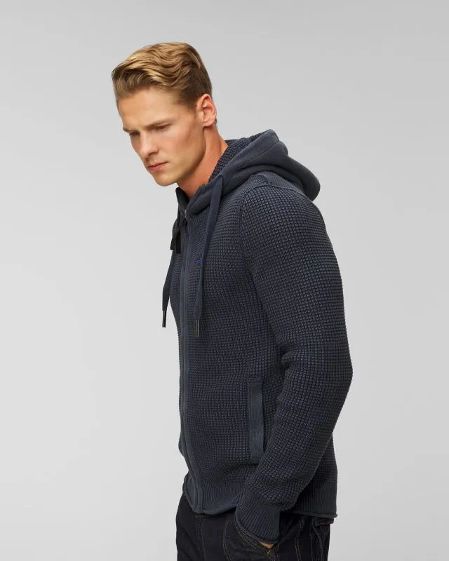 Maglione con cappuccio da uomo Aeronautica Militare