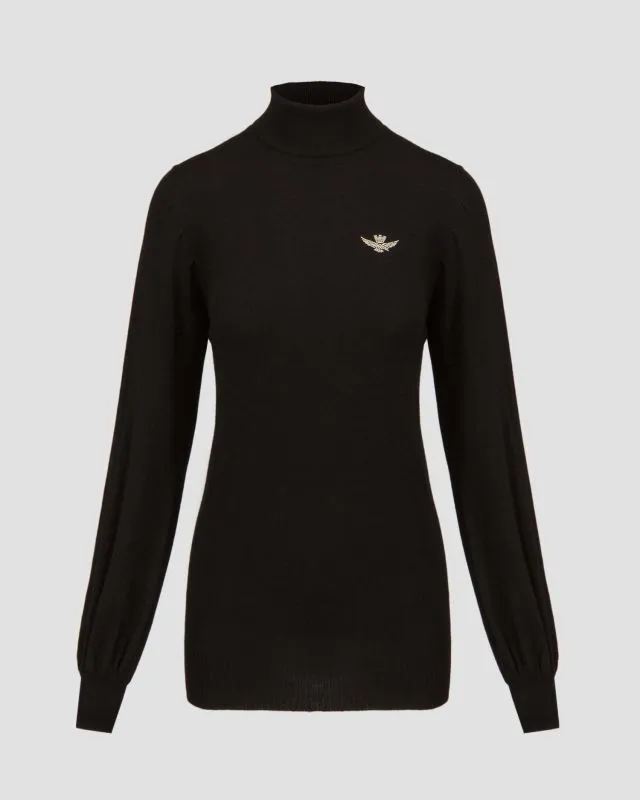 Maglione con lana da donna Aeronautica Militare