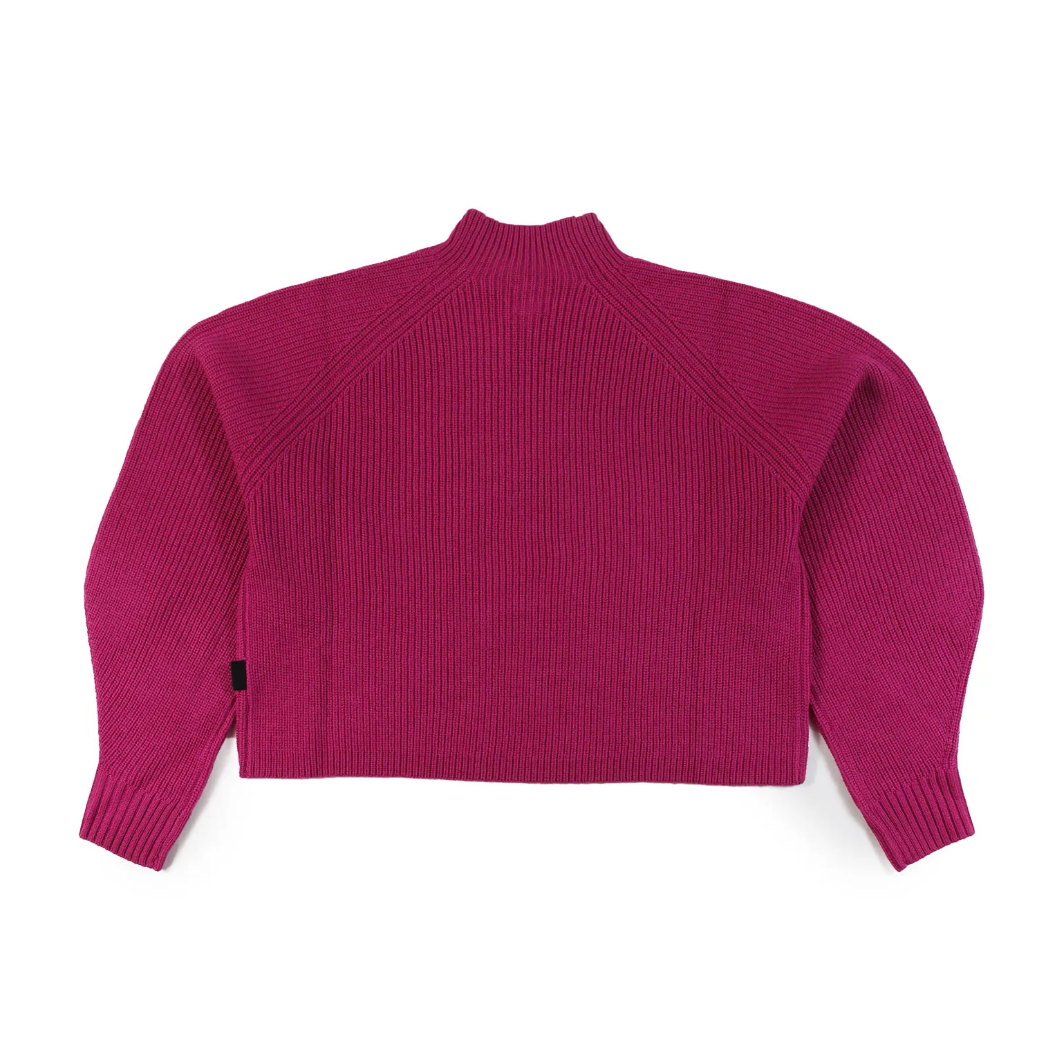 Maglione Cropped Aspesi Fucsia Bambina E Ragazza