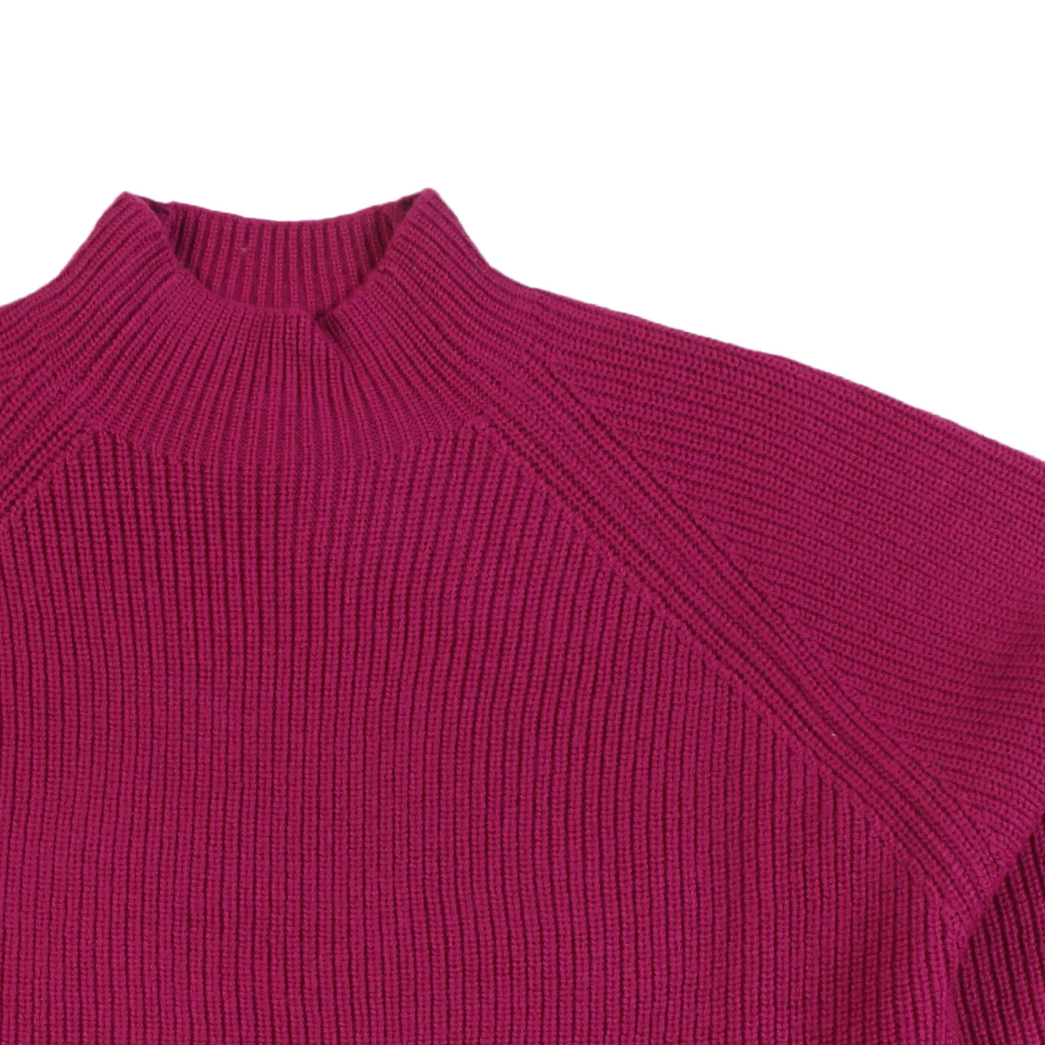 Maglione Cropped Aspesi Fucsia Bambina E Ragazza