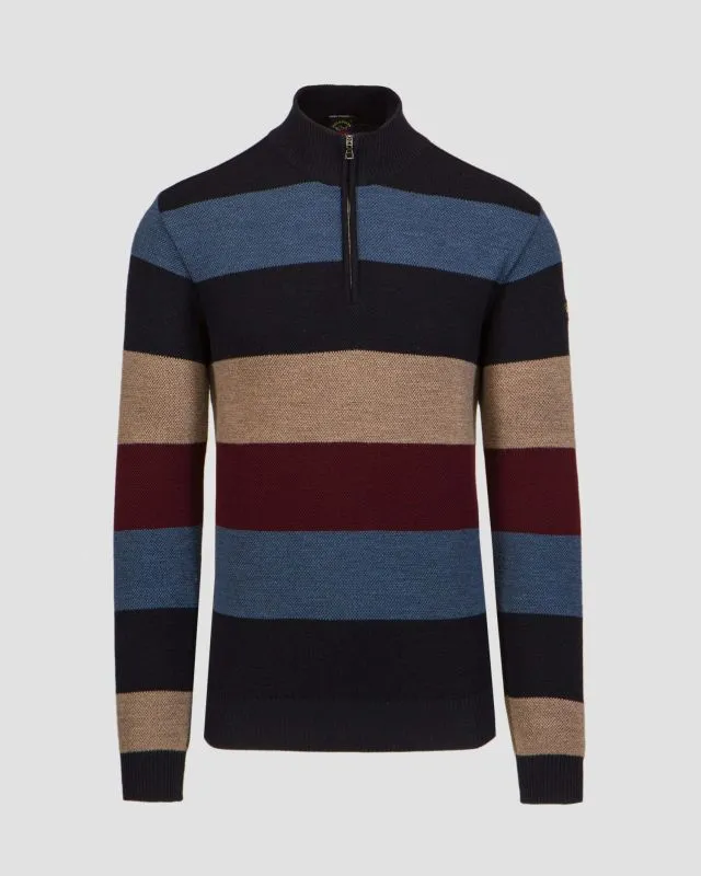 Maglione di lana a righe Paul&Shark
