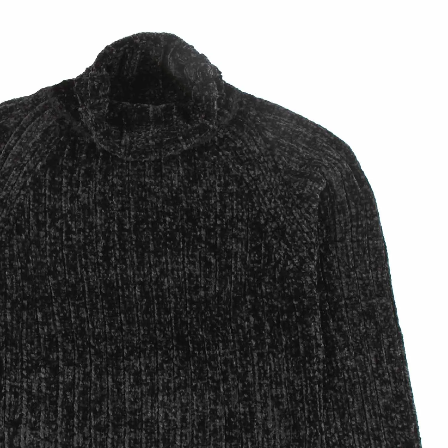 Maglione Dolcevita Gaby Nero Bambina E Teen