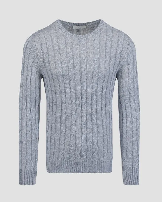Maglione in lino da uomo Gran Sasso