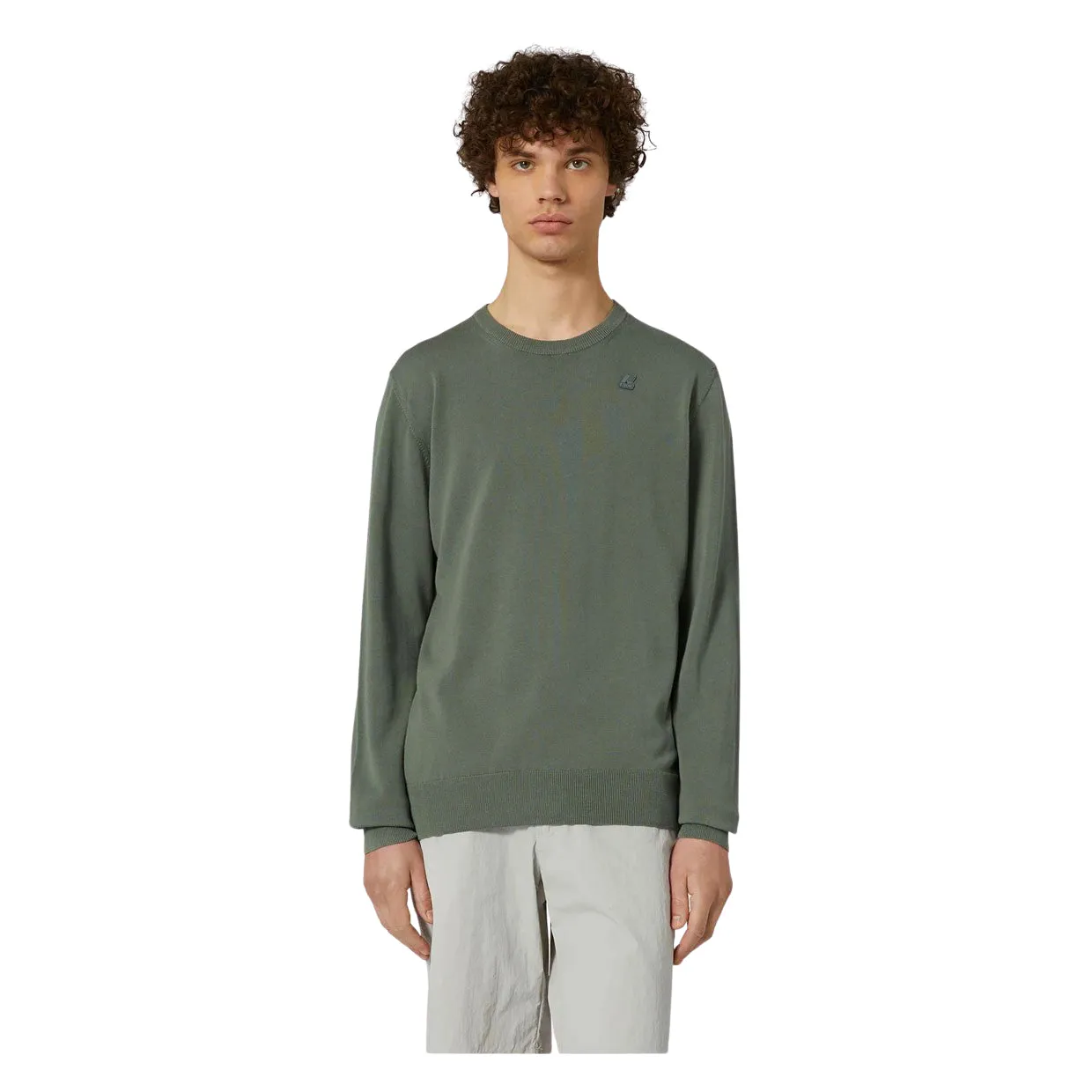 Maglione K-Way Sebastien Cotton PS Verde