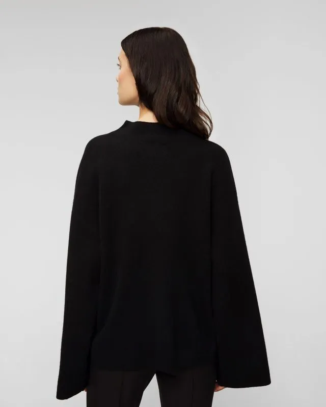 Maglione merino con cashmere nero Juvia Yuna