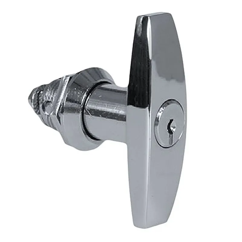 Maniglia Acciaio dolce nVent HOFFMAN ALT561 Cromato Argento, Maniglia a T, 69mm