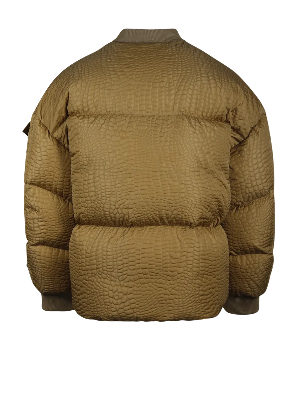 MEN MONCLER GENIUS ROC NATION MILITARY GREEN POLYAMIDE CENTAURUS PADDED BOMBER
