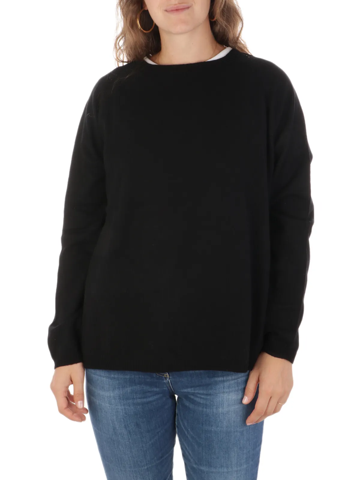 MIA ---------- Girocollo Donna in Merino e Cashmere ---------