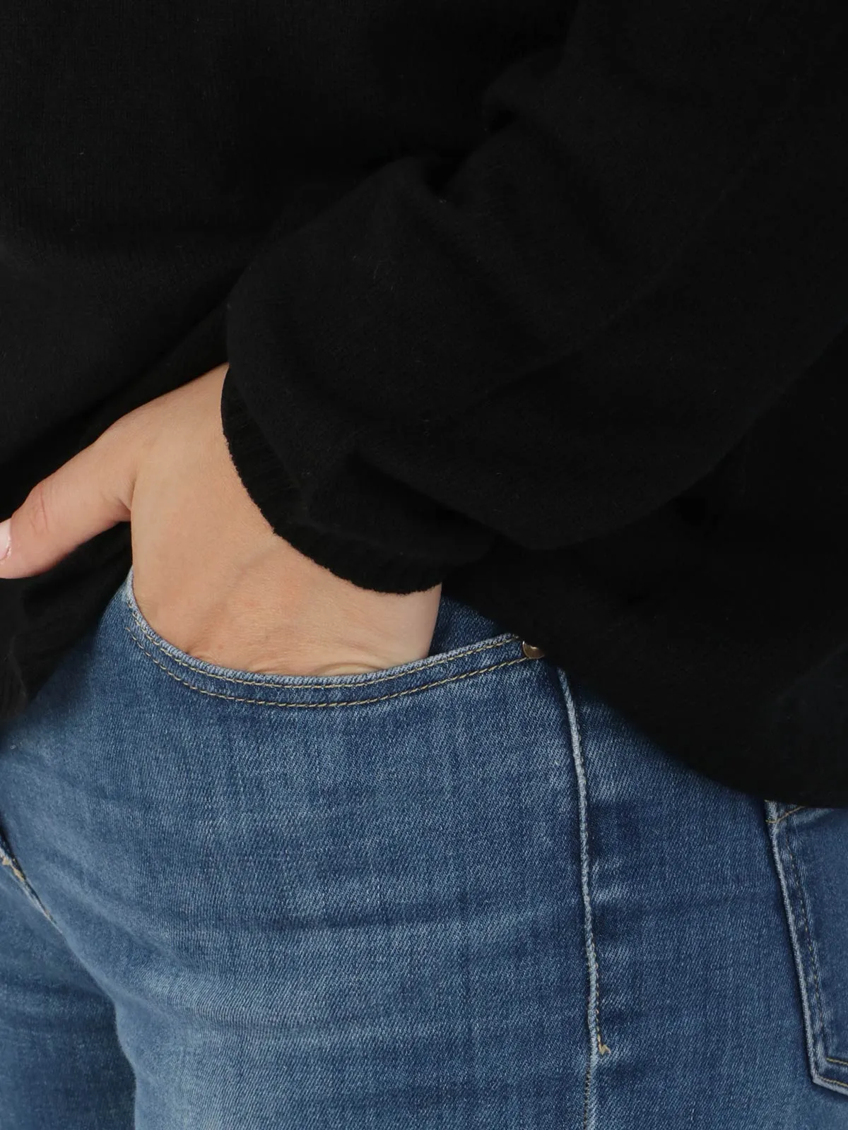 MIA ---------- Girocollo Donna in Merino e Cashmere ---------