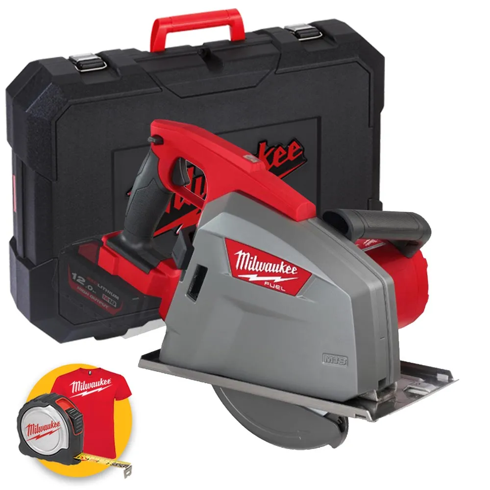 Milwaukee M18 FMCS66-0C - Sega circolare a batteria per metalli 66mm, solo corpo