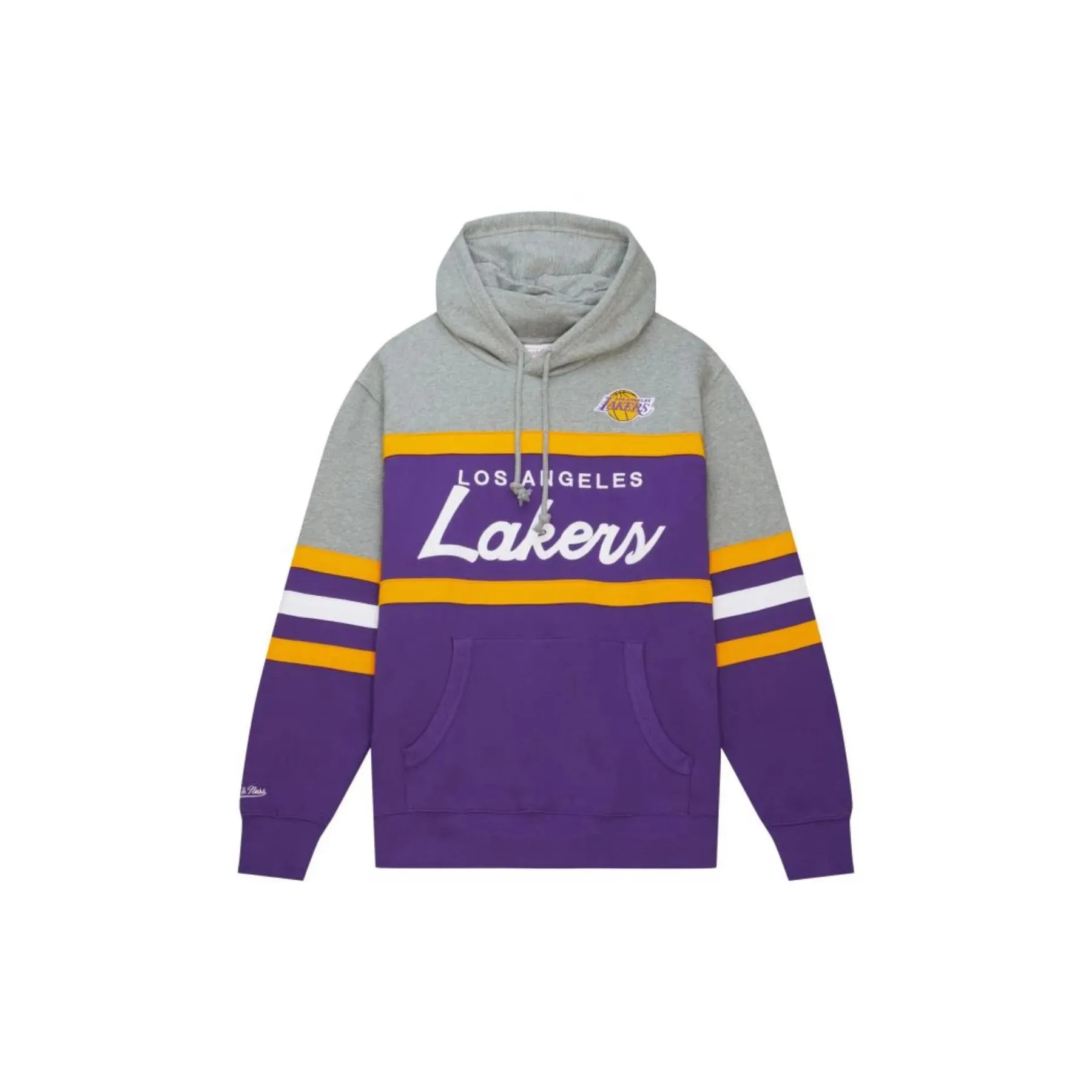 MITCHELL & NESS FELPA HEAD COACH LOS ANGELES LAKERS NBA UOMO