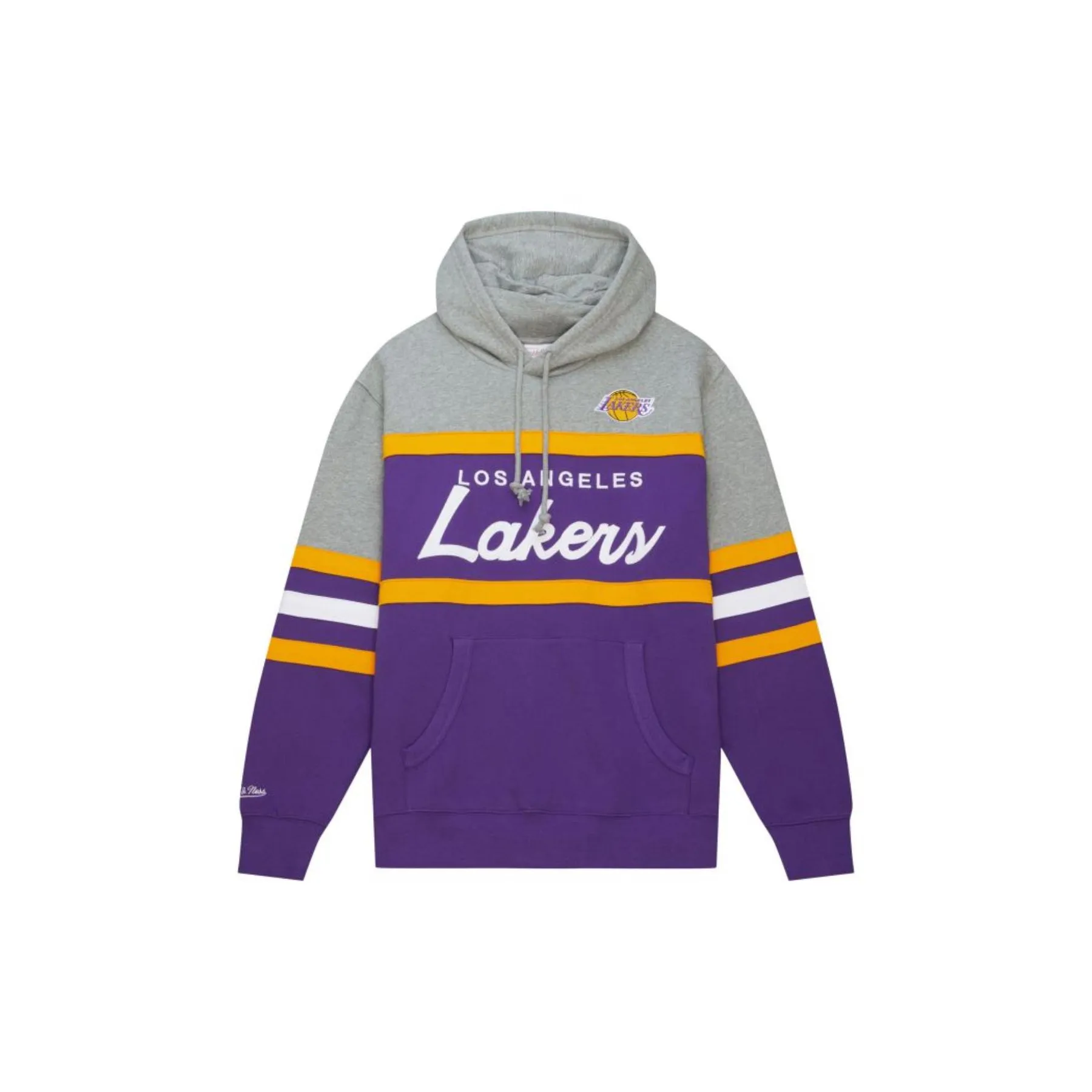MITCHELL & NESS FELPA HEAD COACH LOS ANGELES LAKERS NBA UOMO