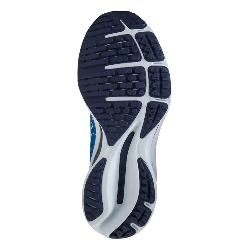 Mizuno Scarpe Running Wave Rider 25 French Blu Bianco Donna